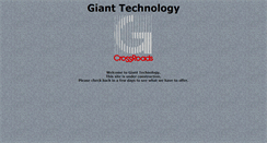 Desktop Screenshot of gianttech.com